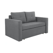 Canapea BUNIO III, stofa clasica gri - Manila 16, 147x88x86 cm