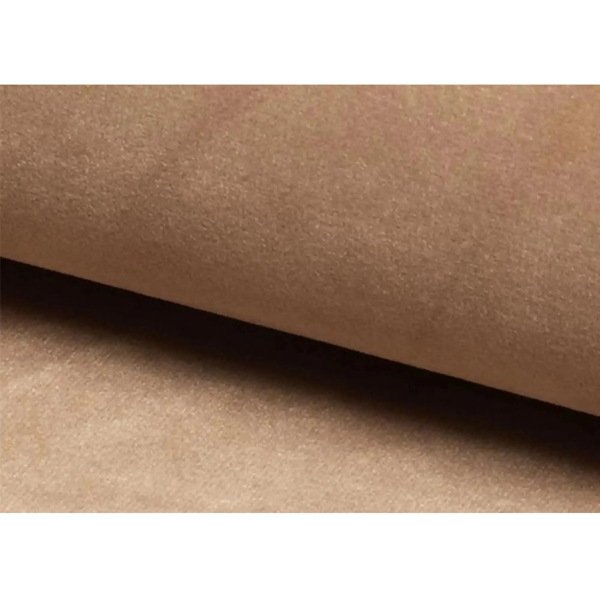 Canapea CAMELLIA 2, bej/auriu, stofa catifelata/metal, 135x76x77 cm