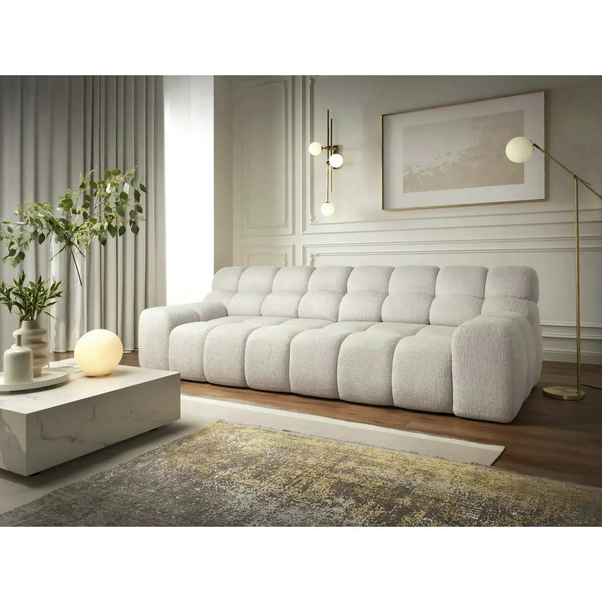 Canapea CAMPILE, personalizabil, 288x119x85 cm