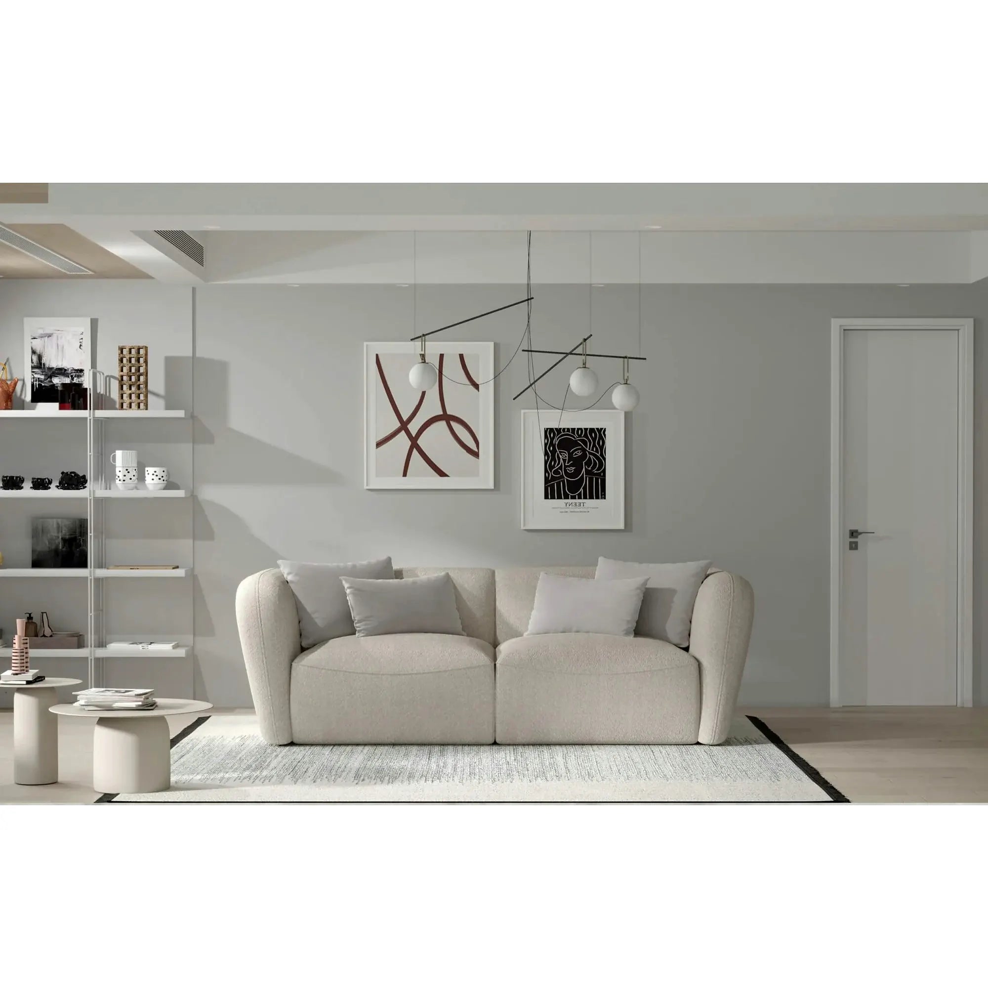 Canapea CANDELO B, personalizabil, 214x110x75 cm