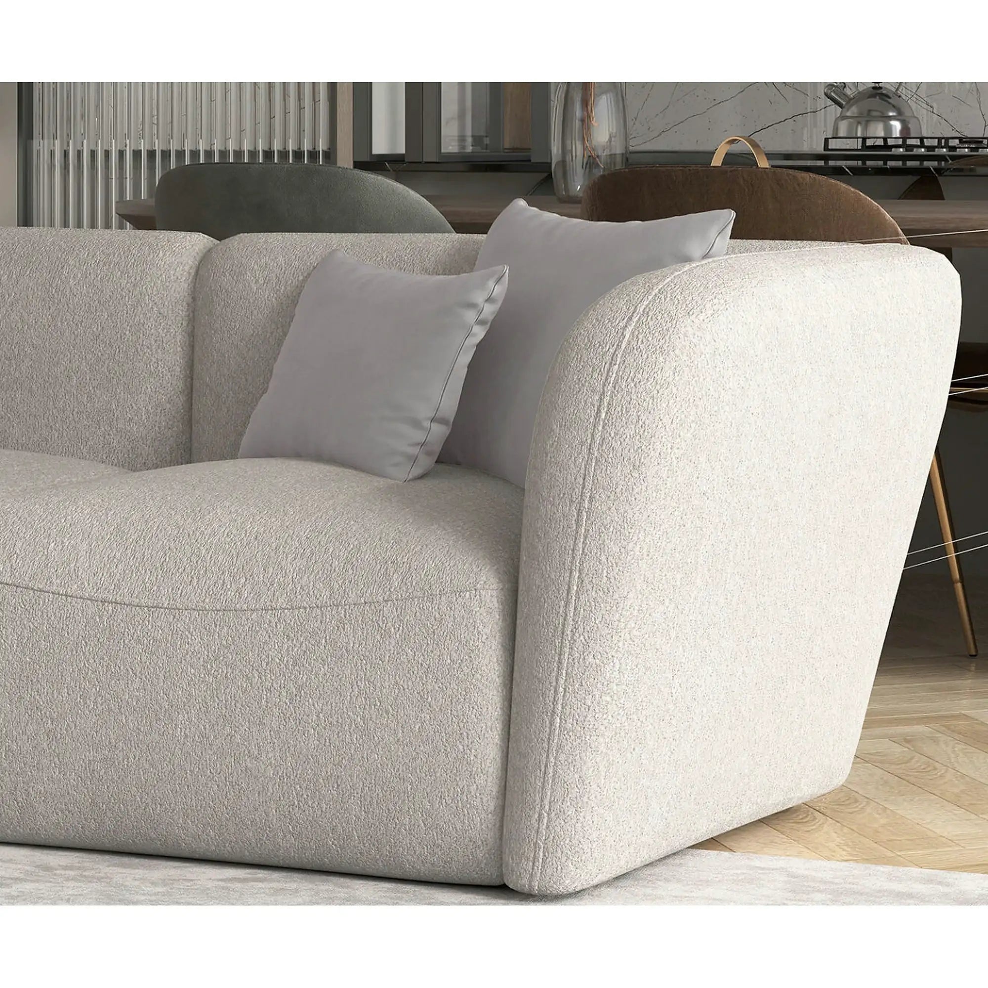 Canapea CANDELO B, personalizabil, 214x110x75 cm