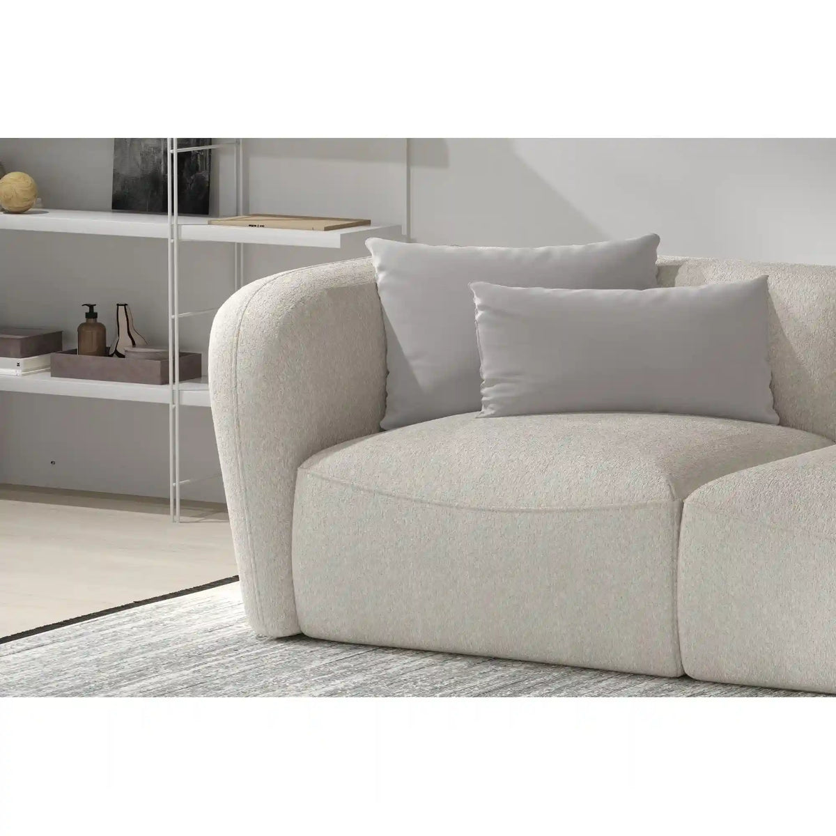 Canapea CANDELO B, personalizabil materiale gama Premium, 214x110x75 cm