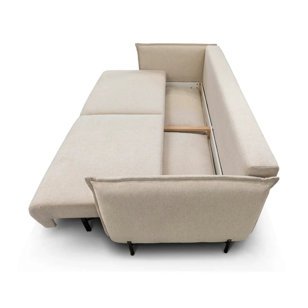Canapea extensibila Amalfi, personalizabil materiale gama Oferta Avantaj, cu lada depozitare, 226x105x90 cm