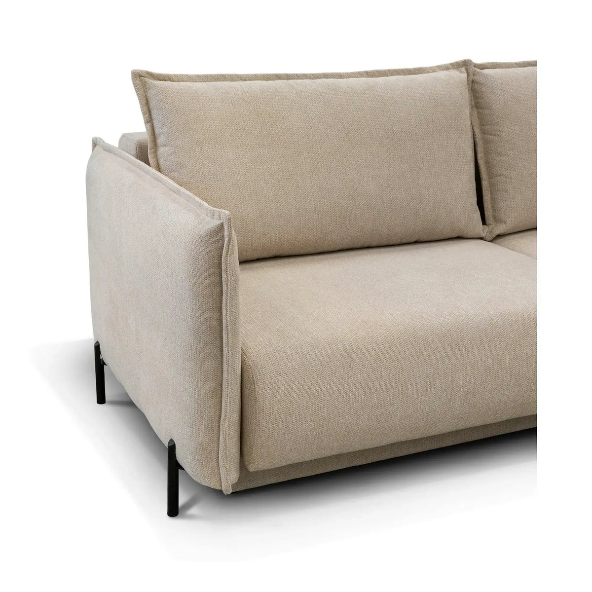 Canapea extensibila Amalfi, personalizabil materiale gama Oferta Avantaj, cu lada depozitare, 226x105x90 cm