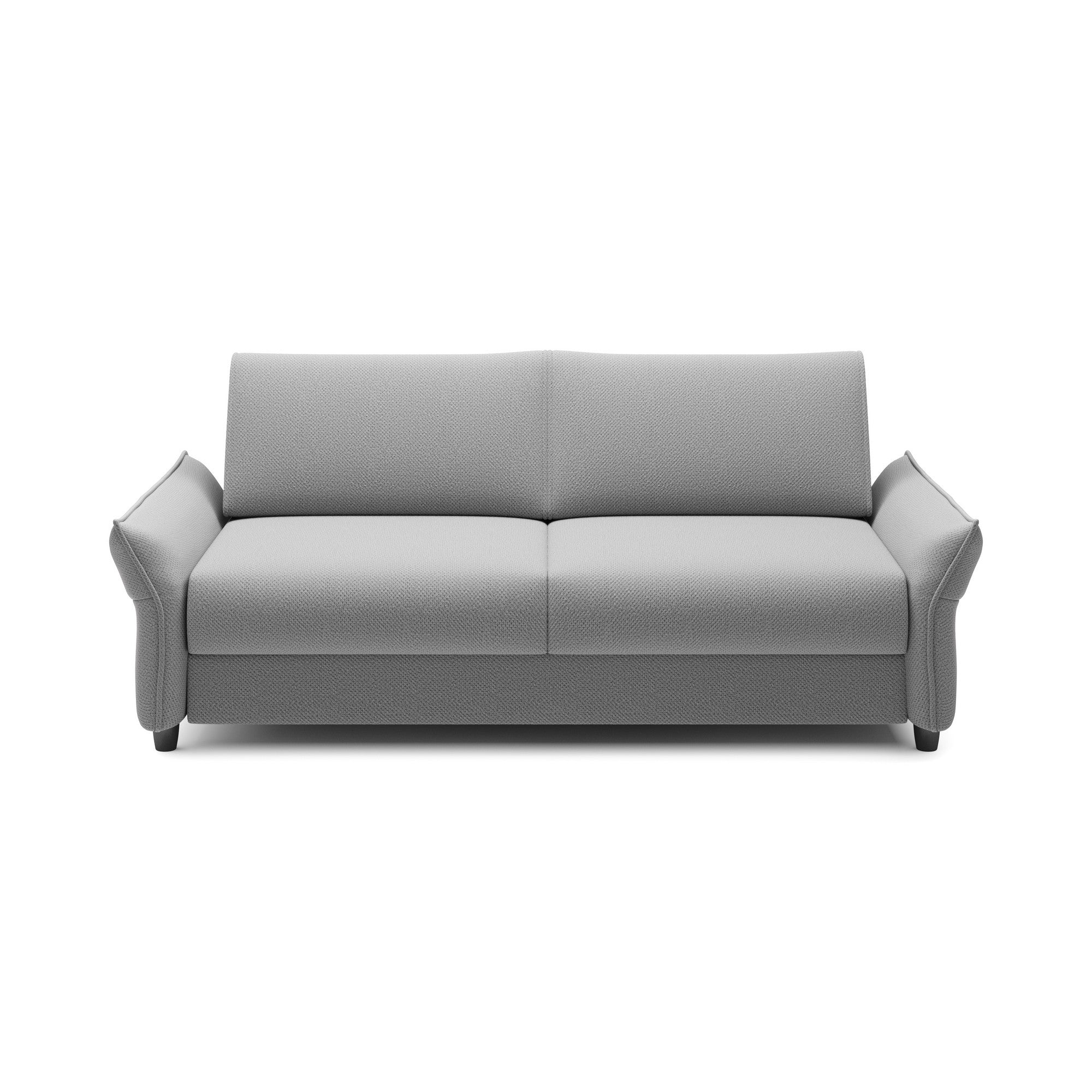 Canapea extensibila CANTO 140, stofa clasica caramiziu - Rosario 472, 198x106x82 cm