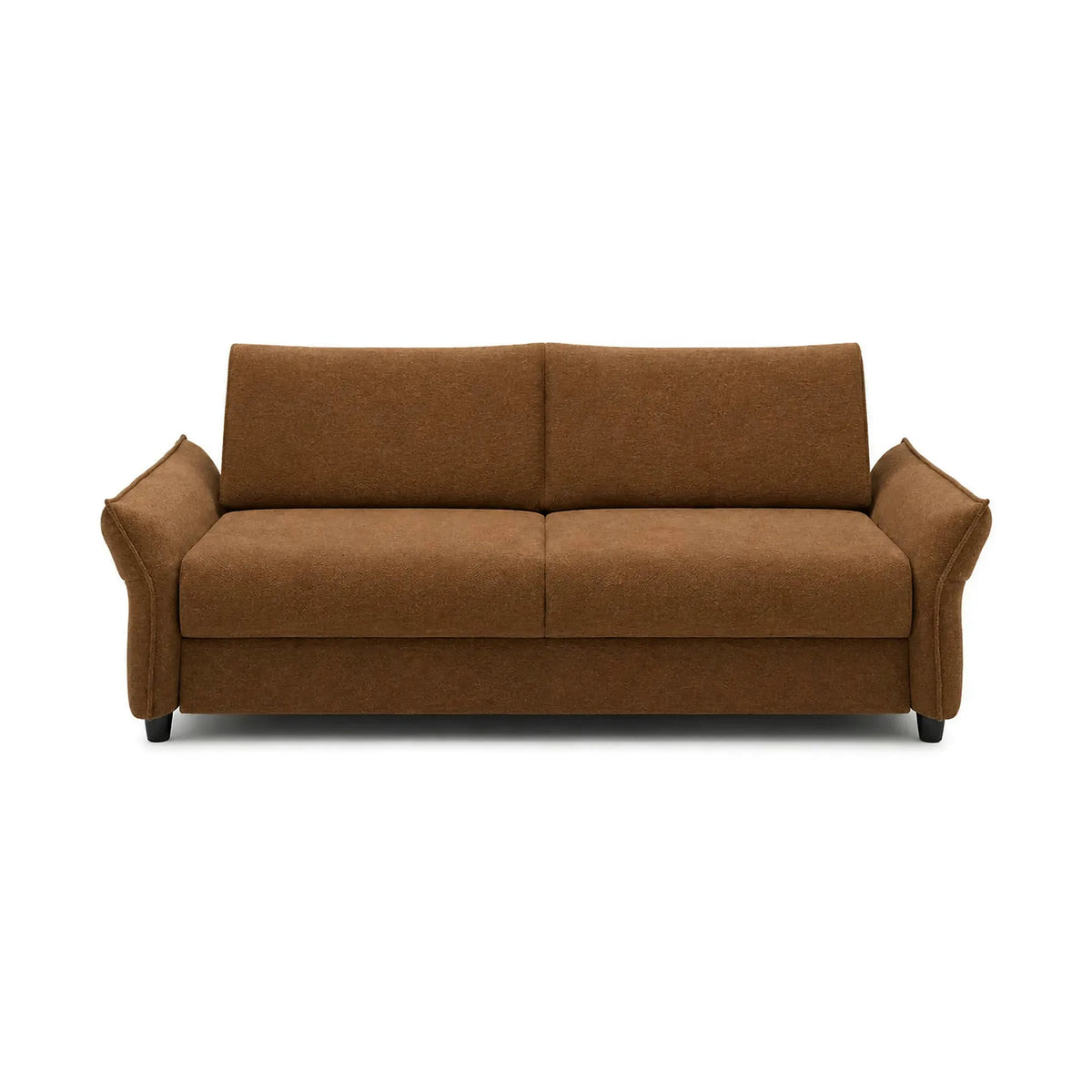 Canapea extensibila CANTO 160, stofa maro - Rosario 472, 218x106x82 cm