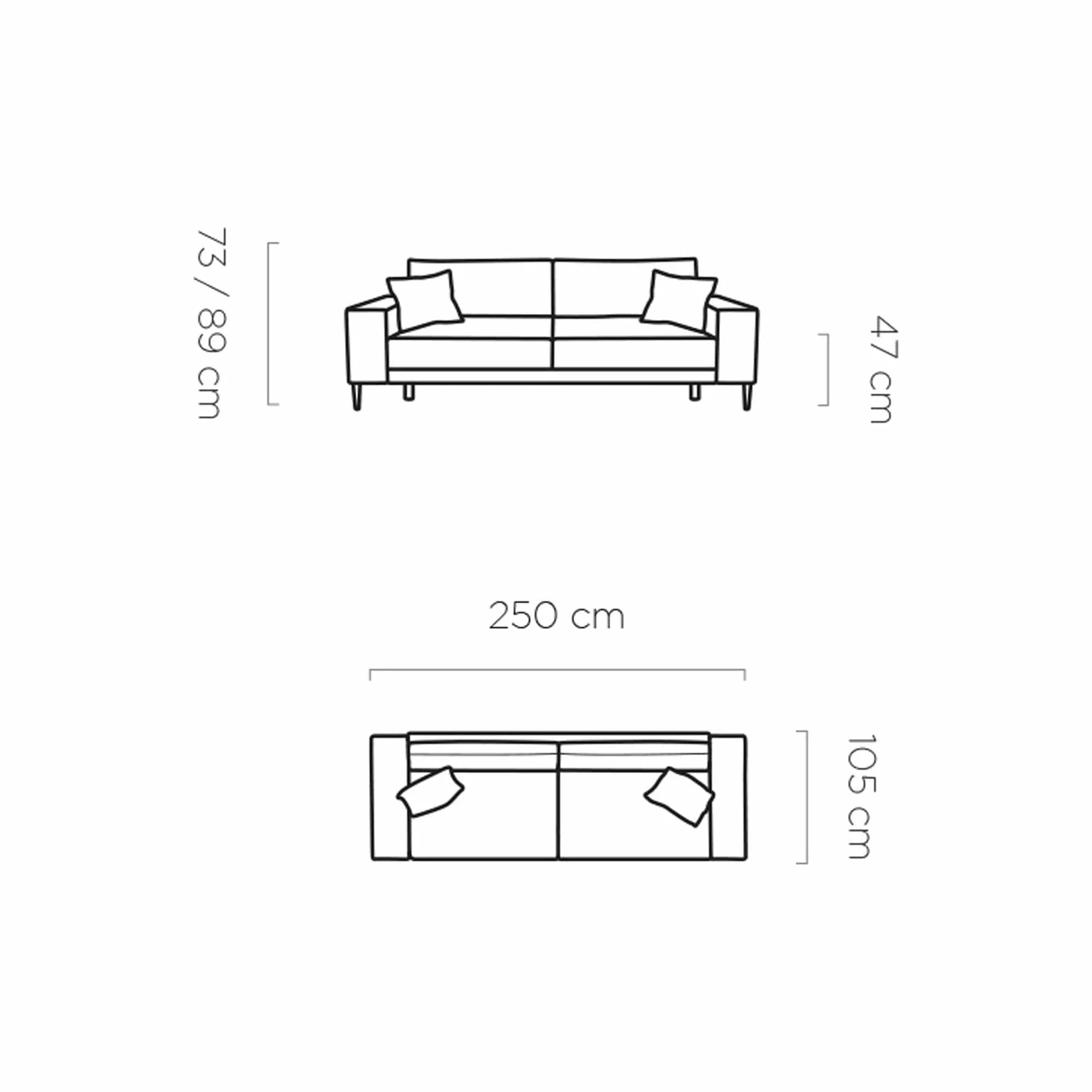 Canapea extensibila CAPITOL, personalizabila materiale gama Oferta Avantaj, cu lada depozitare, 250x105x89 cm