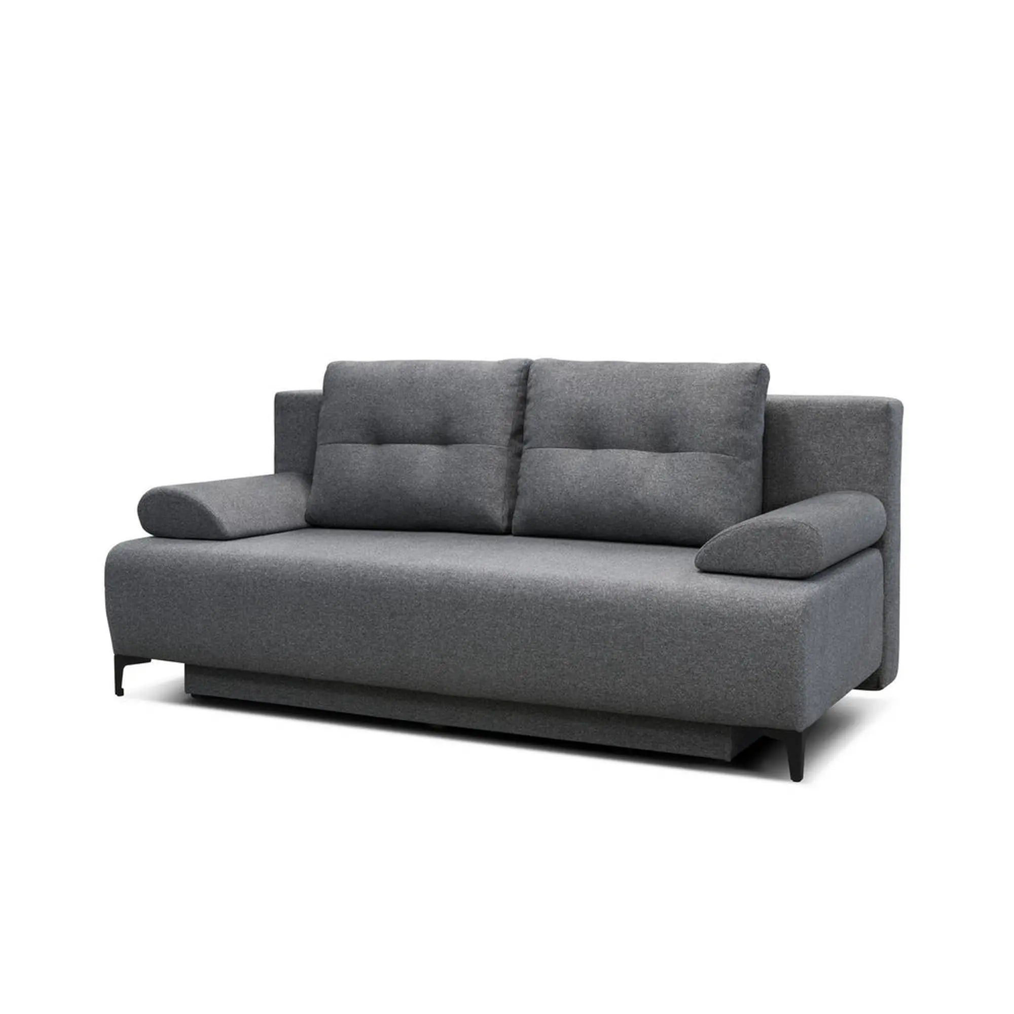 Canapea extensibila FIORE, personalizabil materiale gama Platinium, cu lada depozitare, 201x101x95 cm