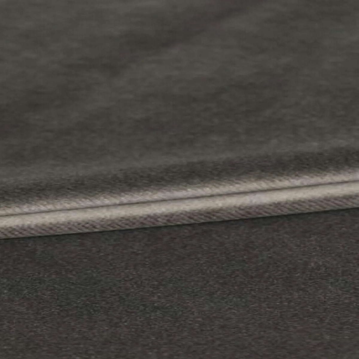 Canapea extensibila GANDI 140, stofa catifelata gri inchis - Riviera 97, cu tetiere reglabile, 207x102x95 cm