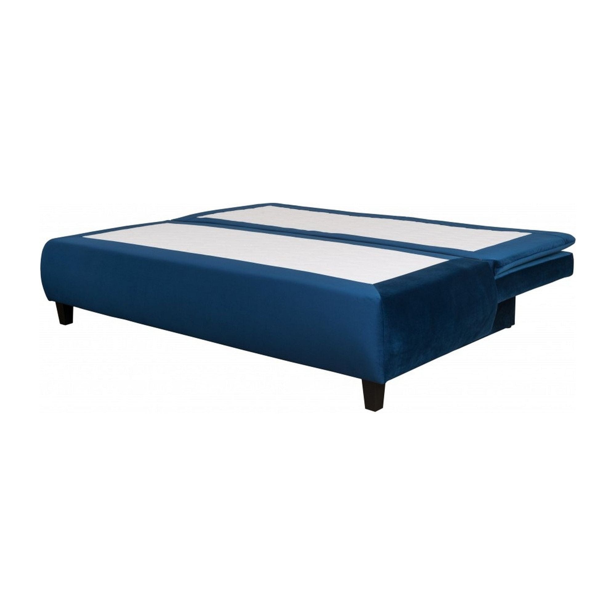 Canapea extensibila HARRY, stofa catifelata maro - Element 07, cu lada depozitare, 208x102x96 cm