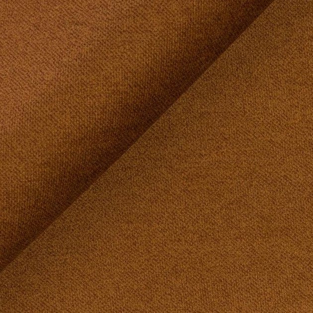 Canapea extensibila HARRY, stofa catifelata maro - Element 07, cu lada depozitare, 208x102x96 cm