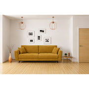 Canapea extensibila KARISA, personalizabil materiale gama Oferta Avantaj, cu lada depozitare, 241x113x91 cm