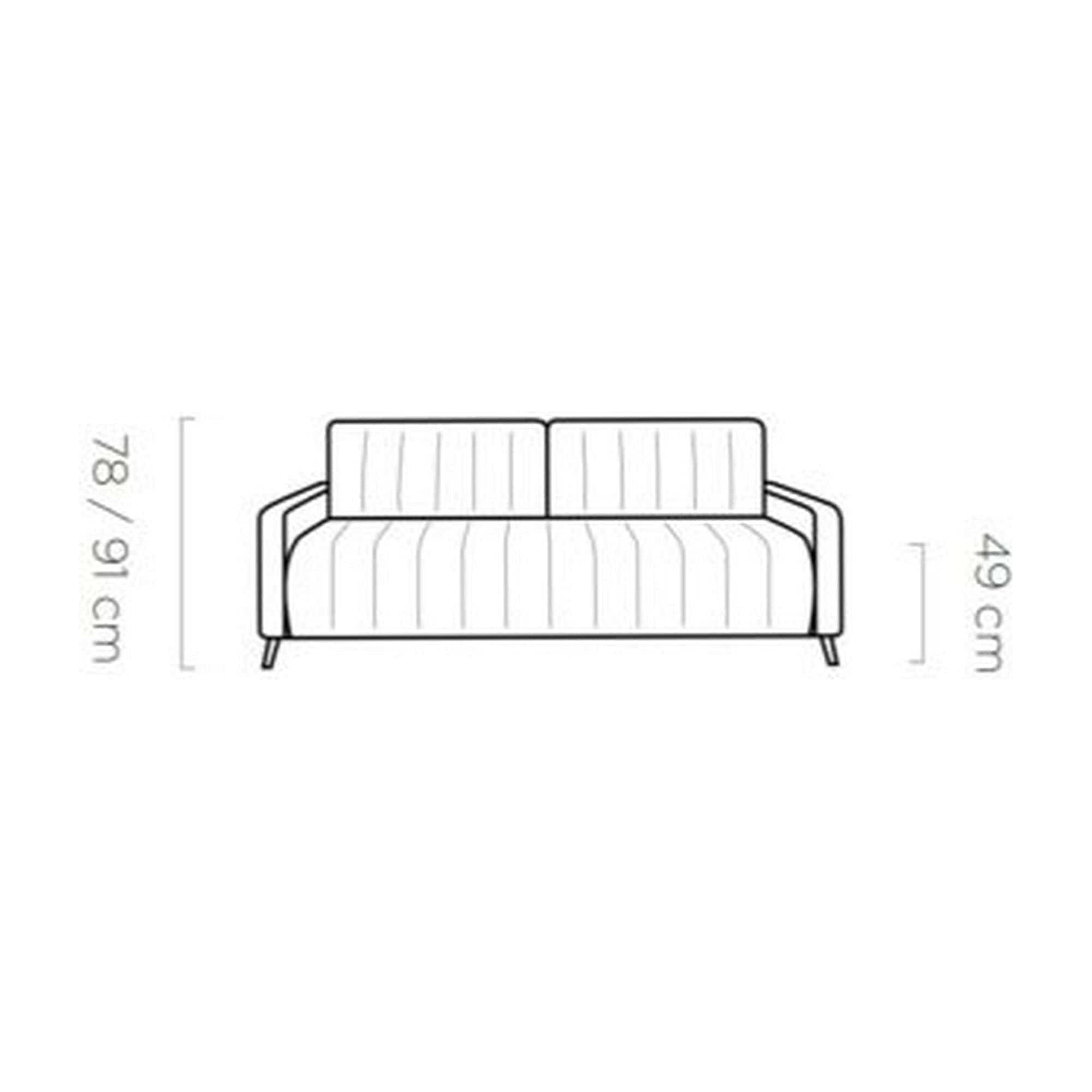 Canapea extensibila Molly, stofa catifelata gri - Palladium 15, Gama Premium, cu lada depozitare, 226x101x78/91 cm