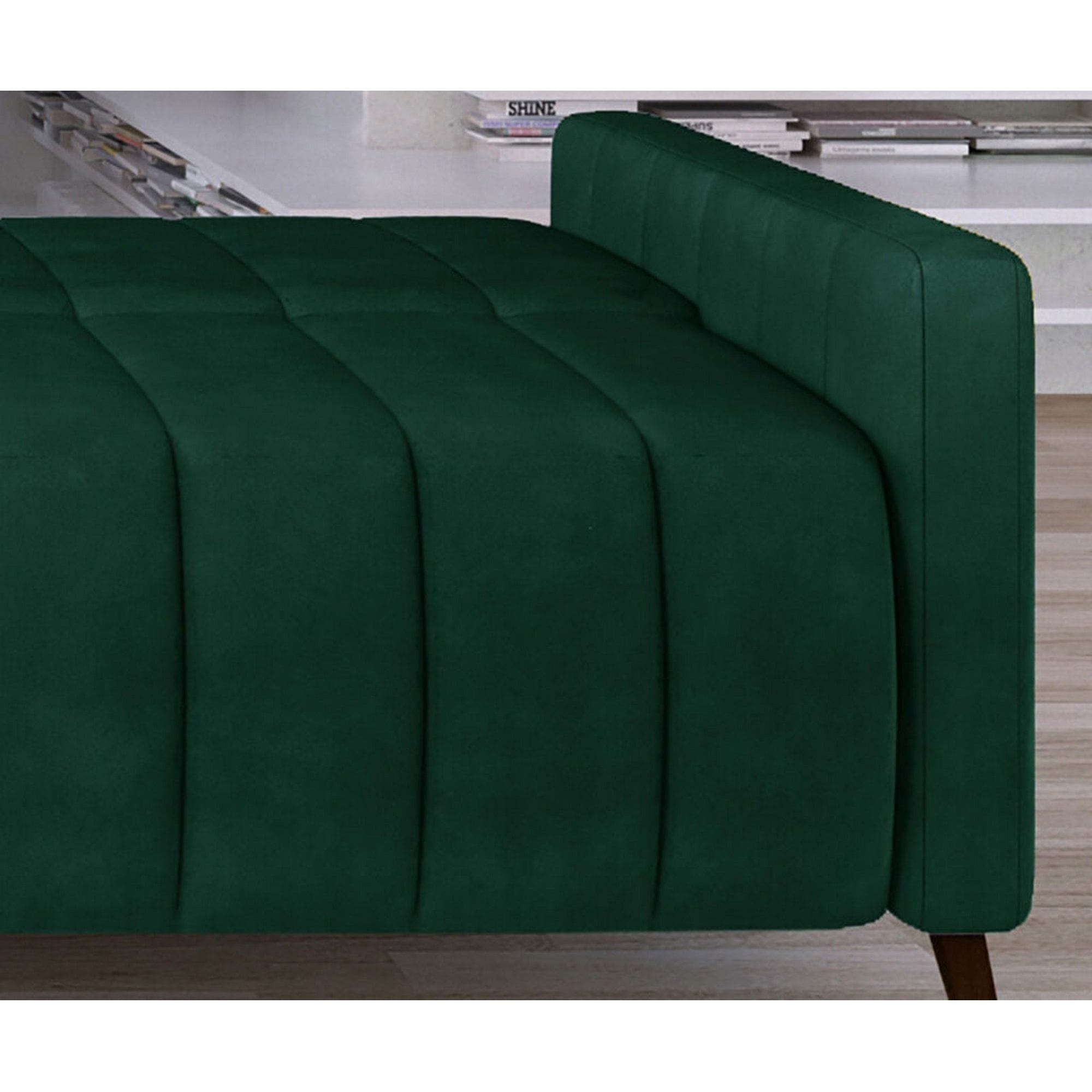 Canapea extensibila Molly, stofa catifelata gri - Palladium 15, Gama Premium, cu lada depozitare, 226x101x78/91 cm