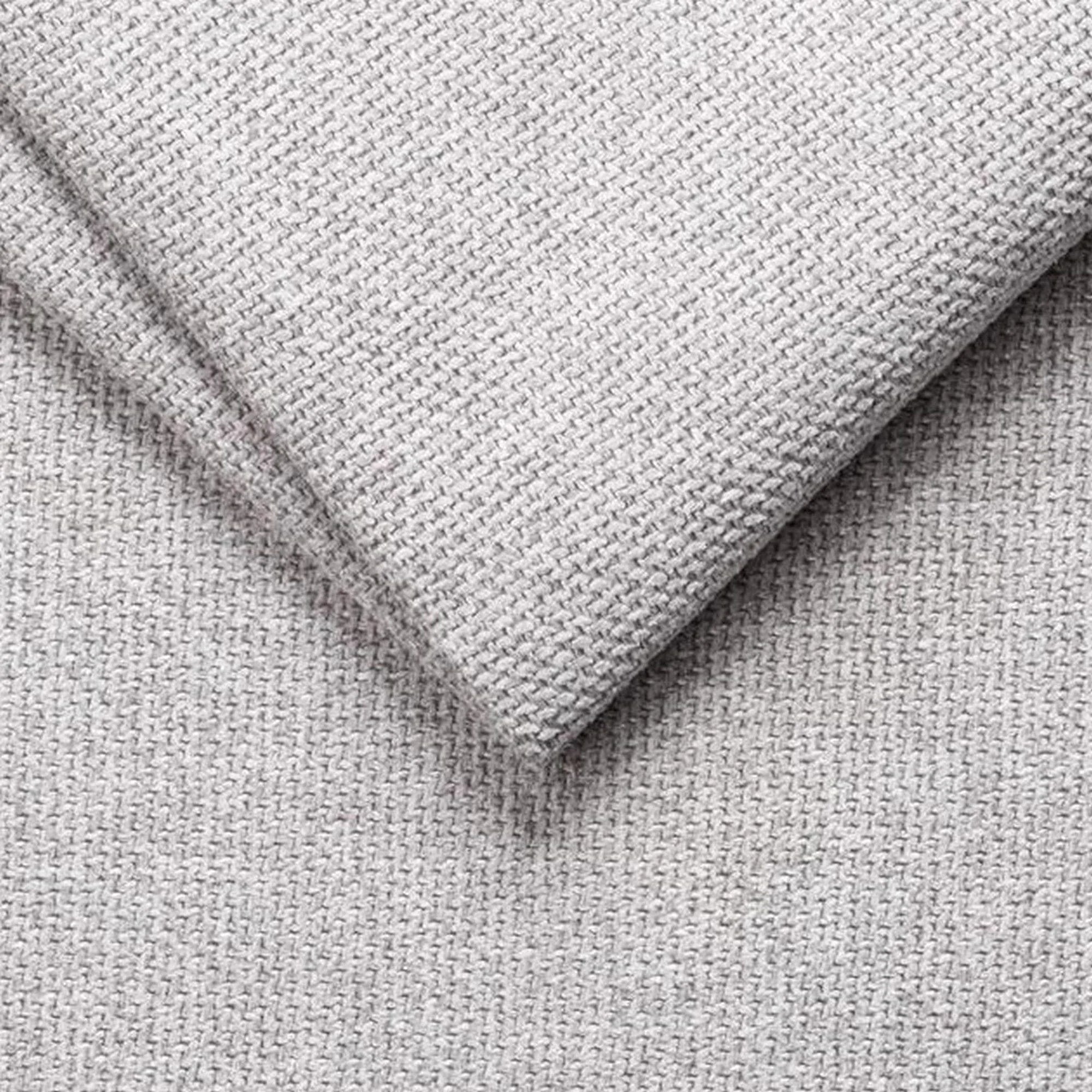 Pat boxspring KANO 160x200, stofa gri - Austin 17, cu saltea, topper, tetiere reglabile si 2 spatii pentru depozitare