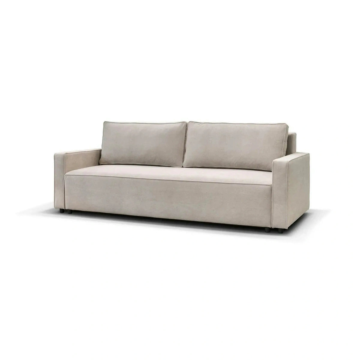 Canapea extensibila NICOLE, personalizabil materiale gama Platinium, cu lada depozitare, 232x100x90 cm