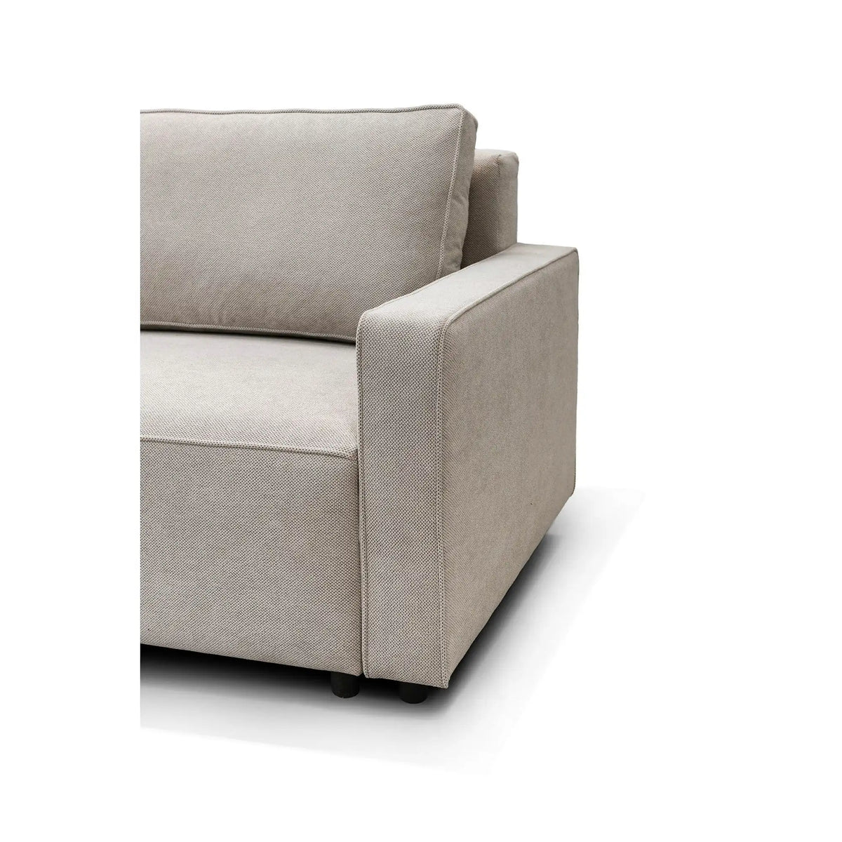Canapea extensibila NICOLE, personalizabil materiale Stofa de Lux, cu lada depozitare, 232x100x90 cm