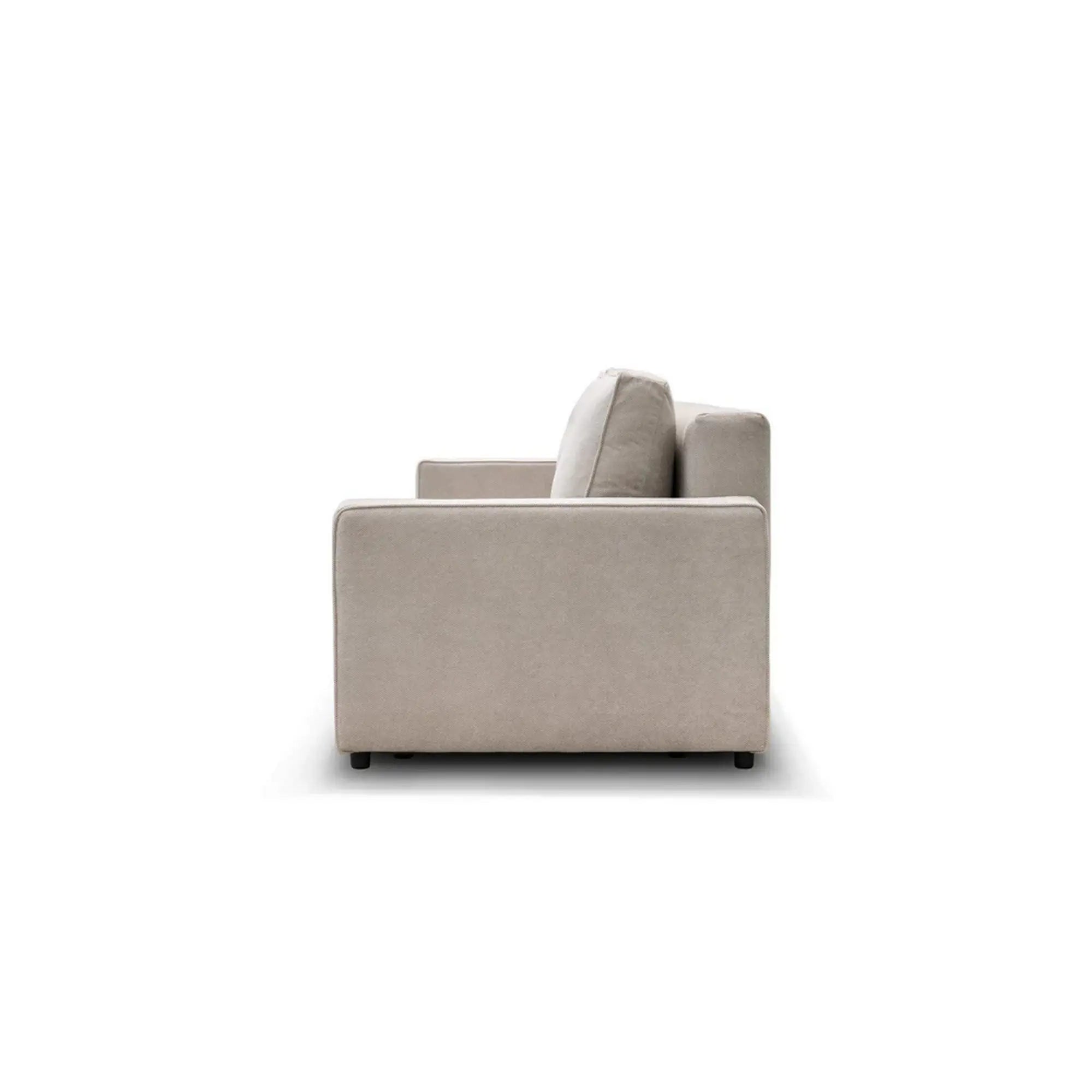 Canapea extensibila NICOLE, personalizabil materiale gama Platinium, cu lada depozitare, 238x100x90 cm