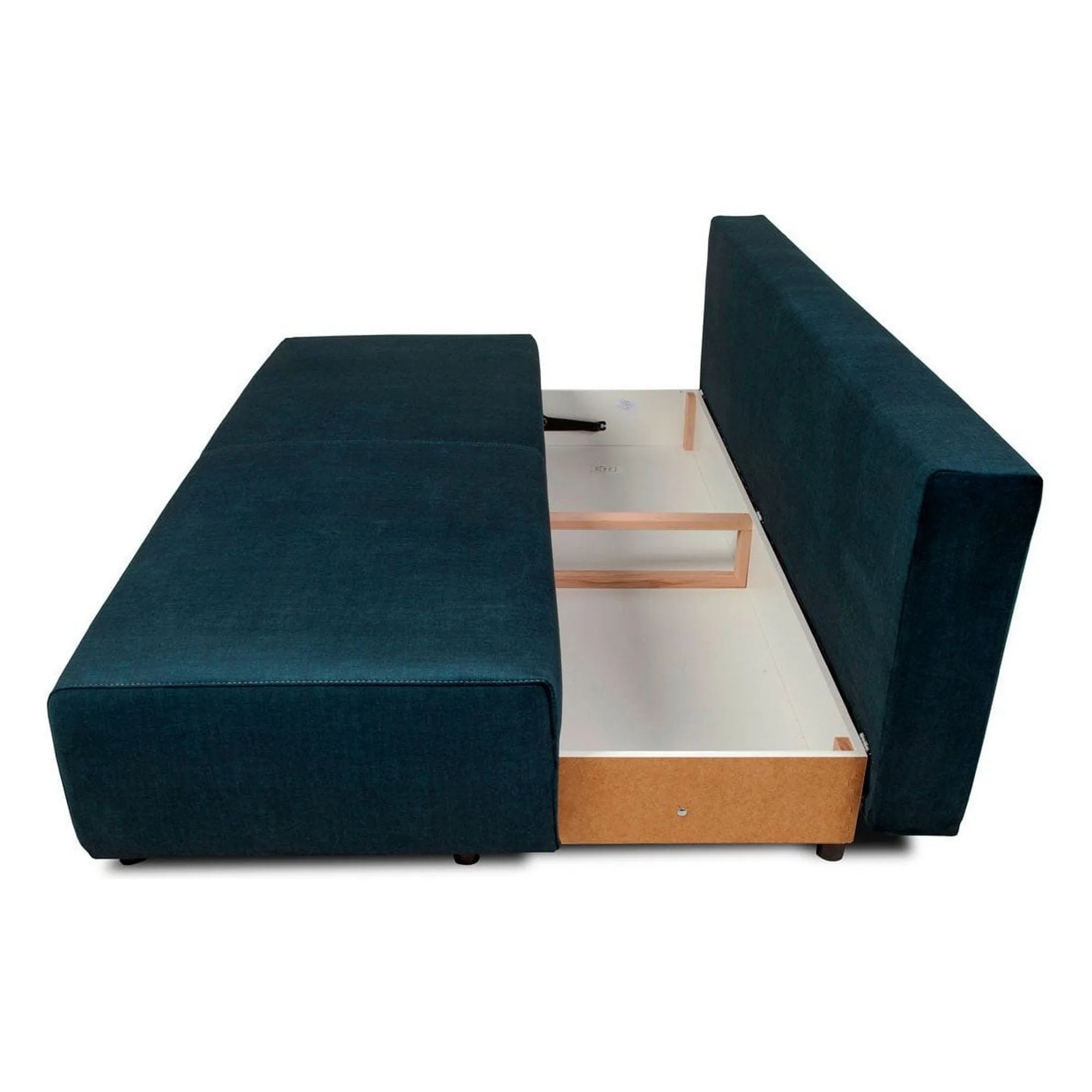 Canapea extensibila Nola, personalizabil materiale gama Oferta Avantaj, cu lada de depozitare 200x100x90 cm