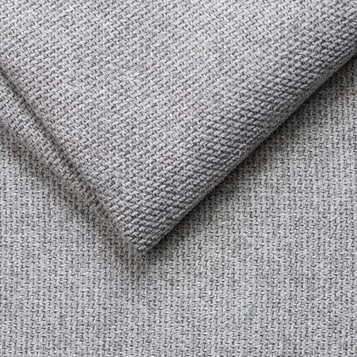 Canapea extensibila OSLO, stofa clasica gri - Austin 18, cu lada depozitare, 197x94x90 cm