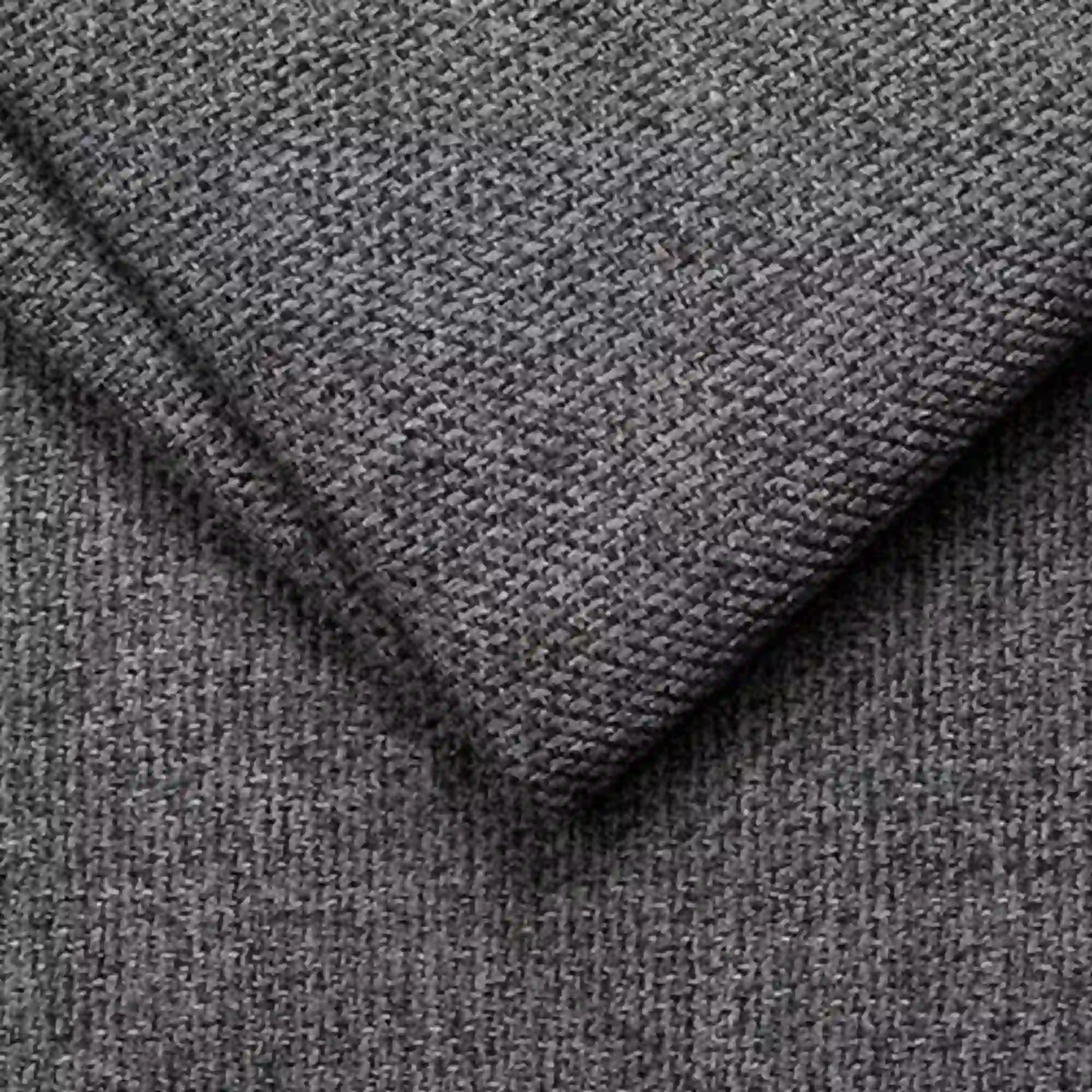 Coltar extensibil SELVA L, sezlong stanga, stofa clasica gri - Austin 19, gama Oferta Avantaj, cu lada depozitare si tetiere reglabile,  263x223x95 cm