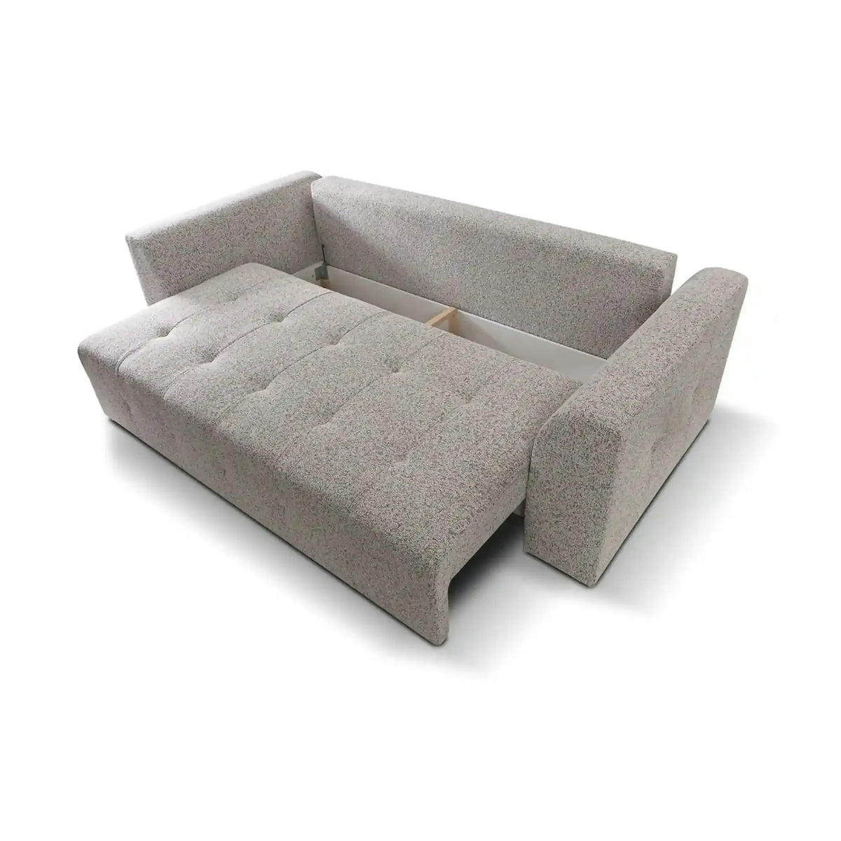 Canapea extensibila ROYAL IV, stofa bej deschis - Puente 06, 247x116x96 cm