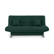 Canapea extensibila VIOLA, stofa verde - Elia 39, 192x89x48 cm