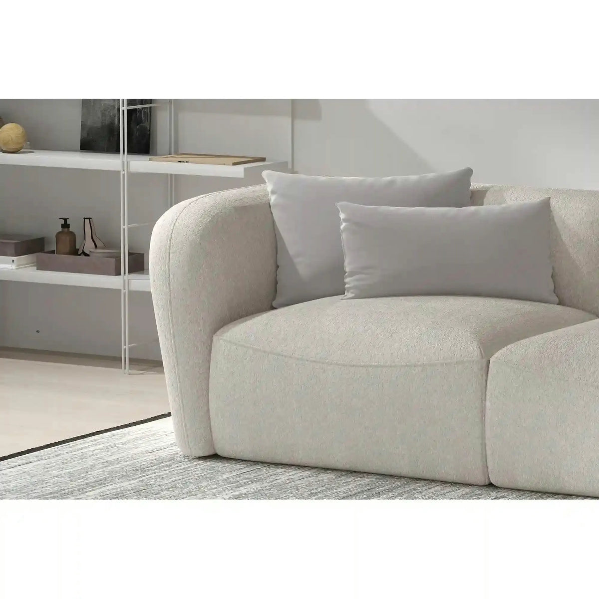 Canapea fixa CANDELO A, personalizabil, 214x102x72 cm