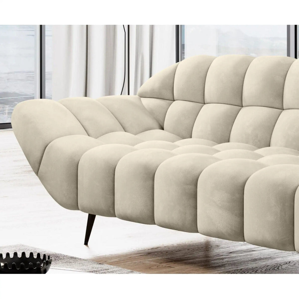 Canapea fixa GAPPA 3, personalizabil materiale gama Oferta Avantaj, 222x94x82 cm