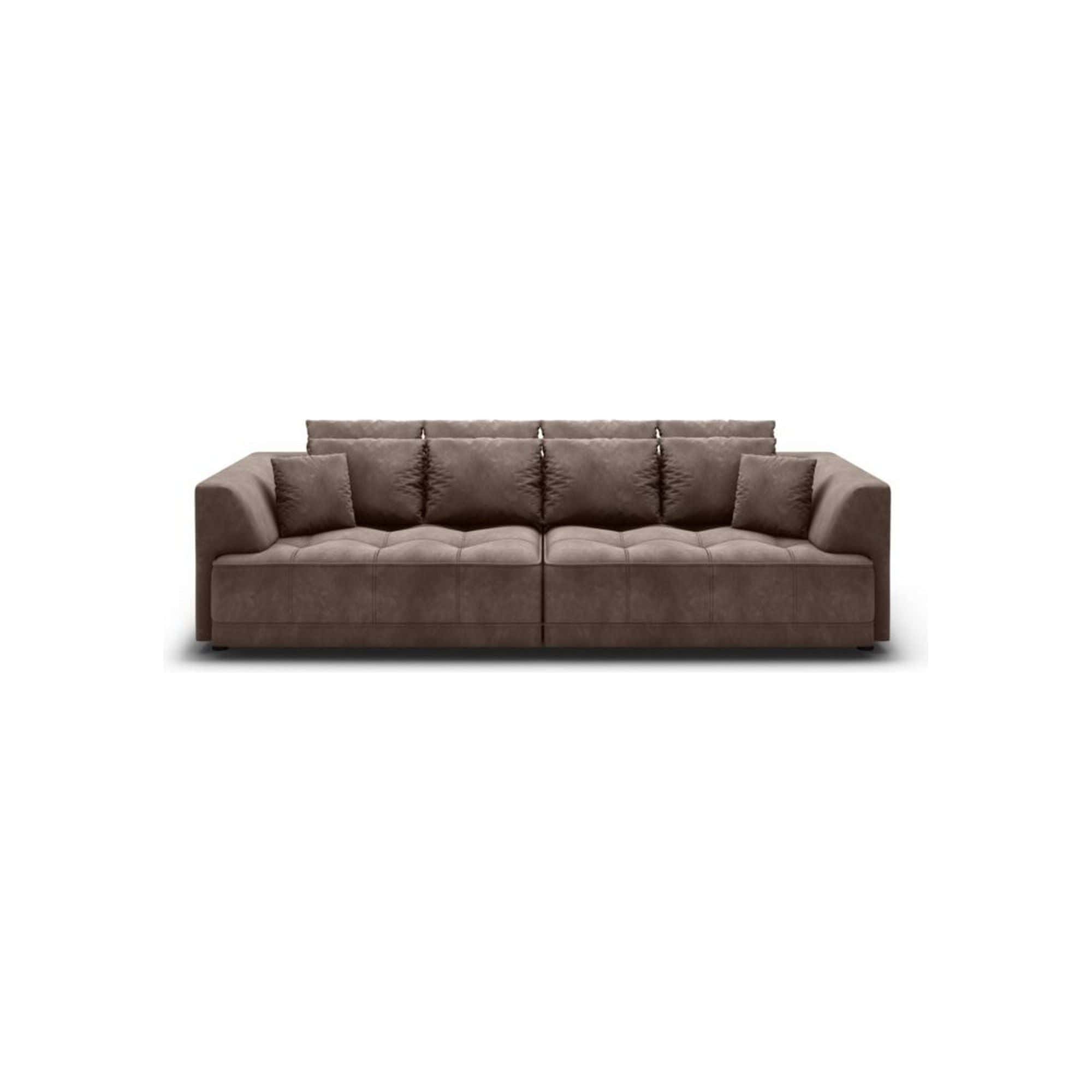 Canapea TIGA, personalizabil materiale gama Premium, reglaj electric, 4 locuri, 302x136x72/88 cm