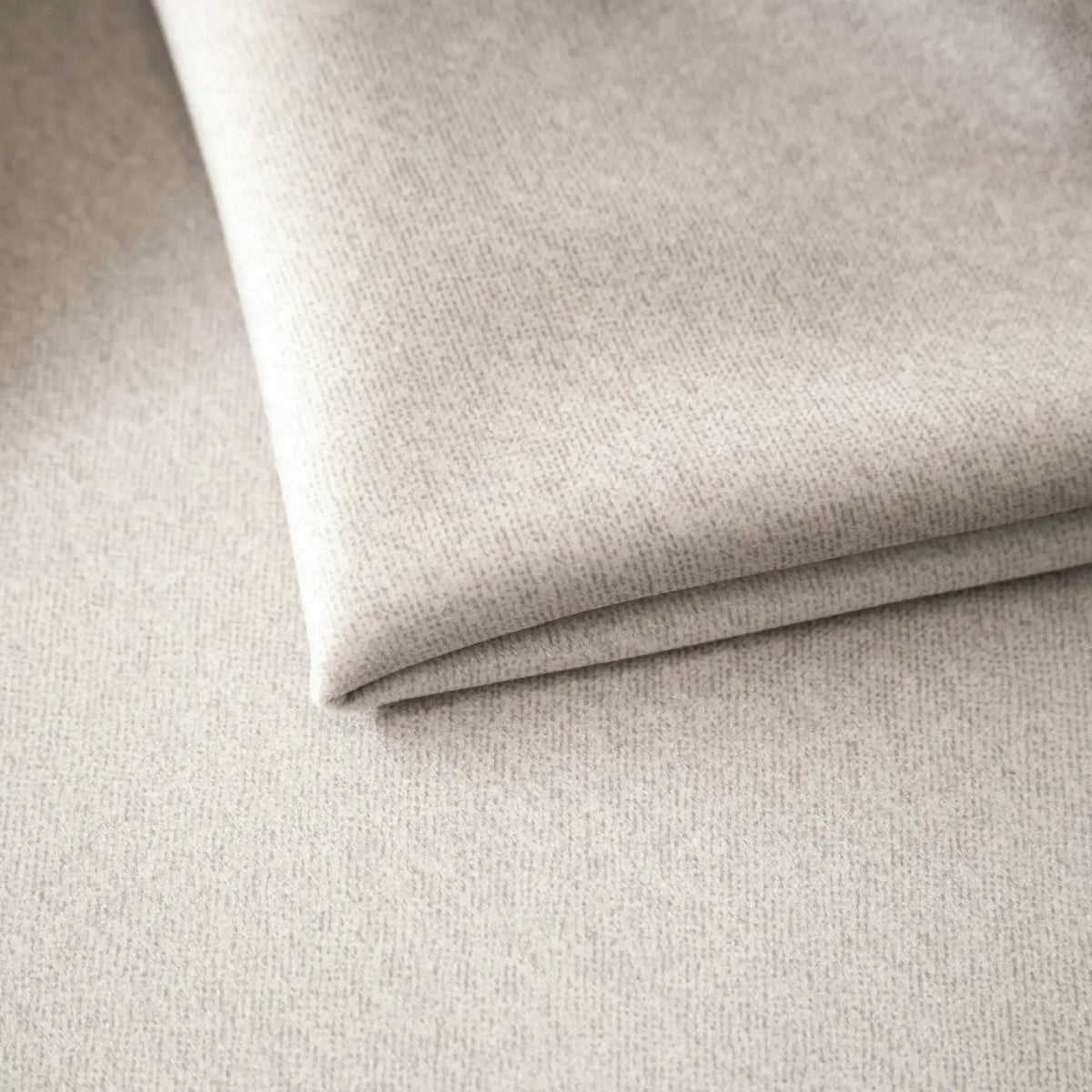 Canapea TIGA, stofa catifelata bej - Element 17, 302x136x88/72 cm