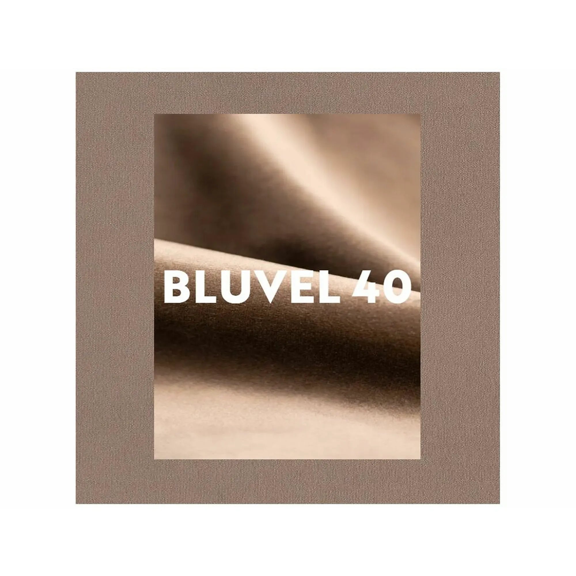 Canapea TM-3, stofa catifelata bej inchis - Bluvel 40, 160x60x76 cm