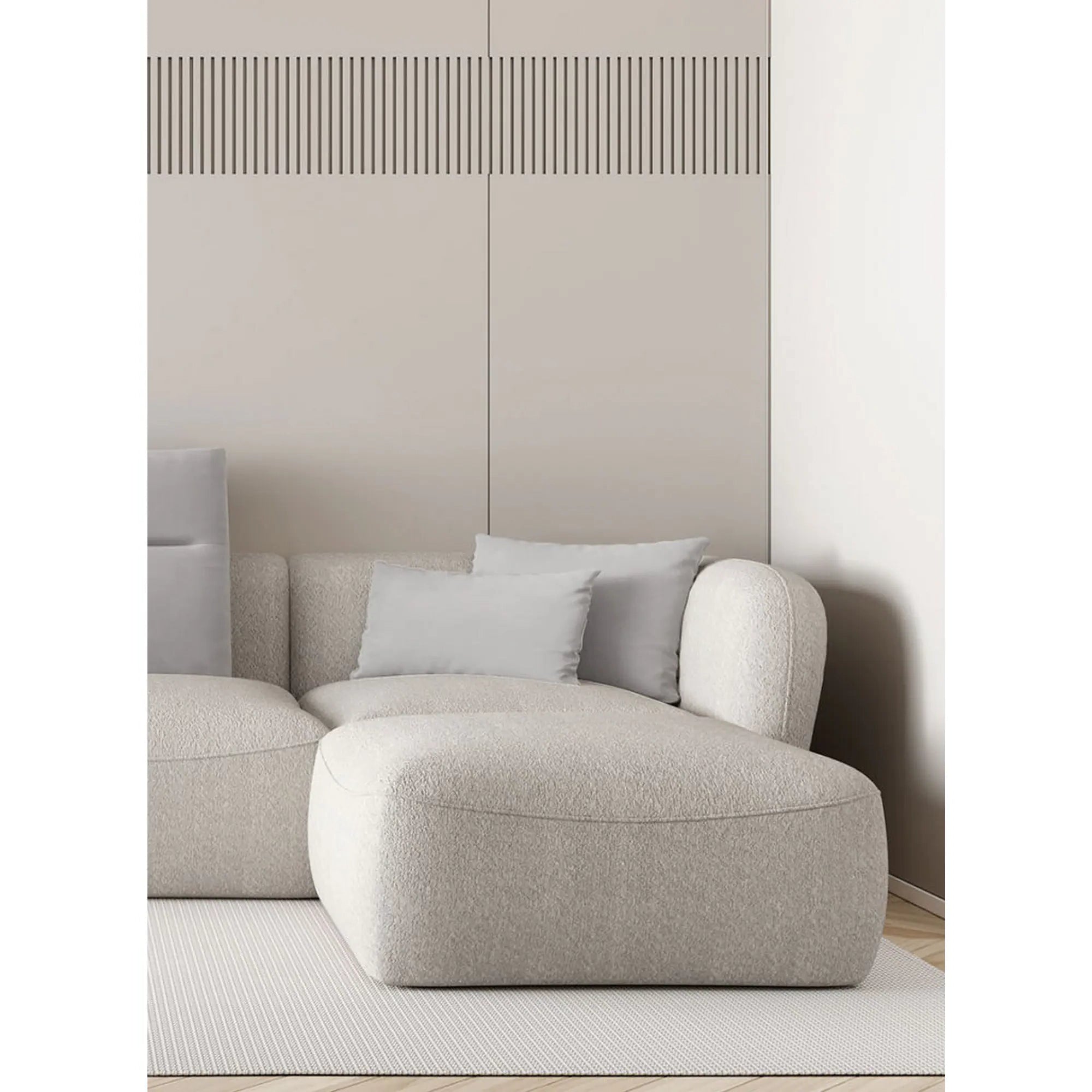 Coltar CANDELO MINI B, personalizabil materiale gama Premium, 308x190x75 cm