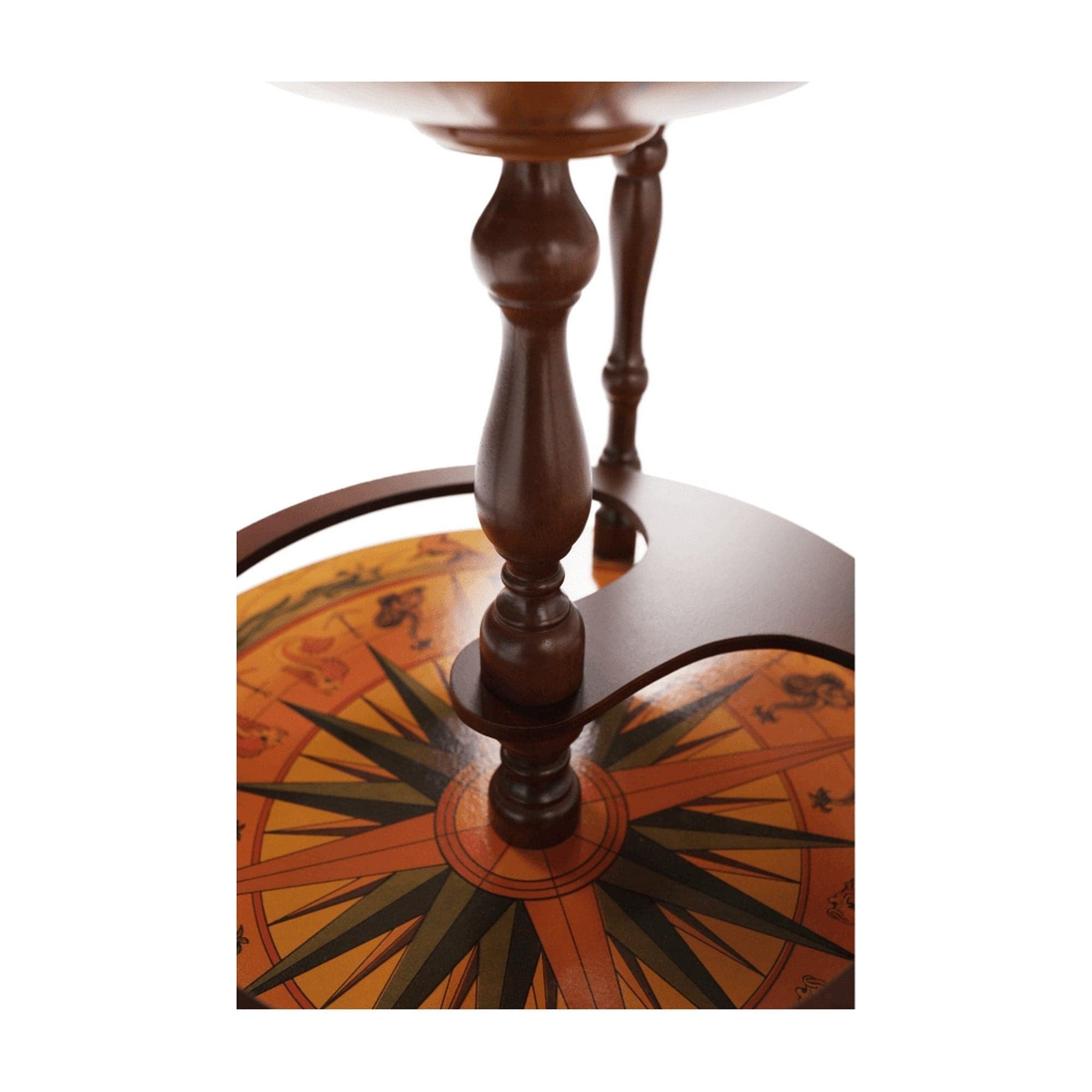 Carucior servire GLOBUS 2-324, nuc, 50x94 cm