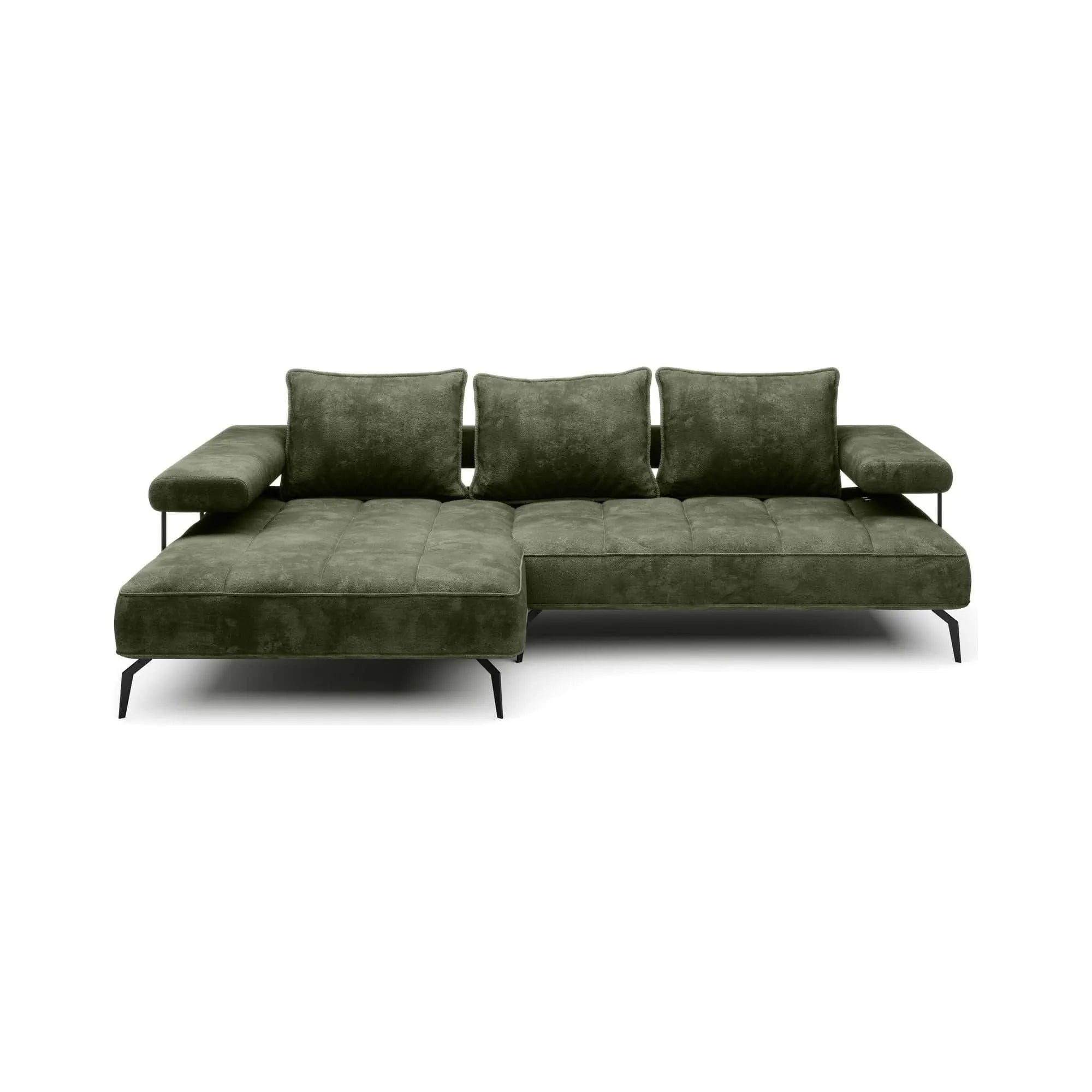 Coltar MONTELLA MINI, personalizabil material gama Premium, cu reglaj electric, 266x180x88 cm