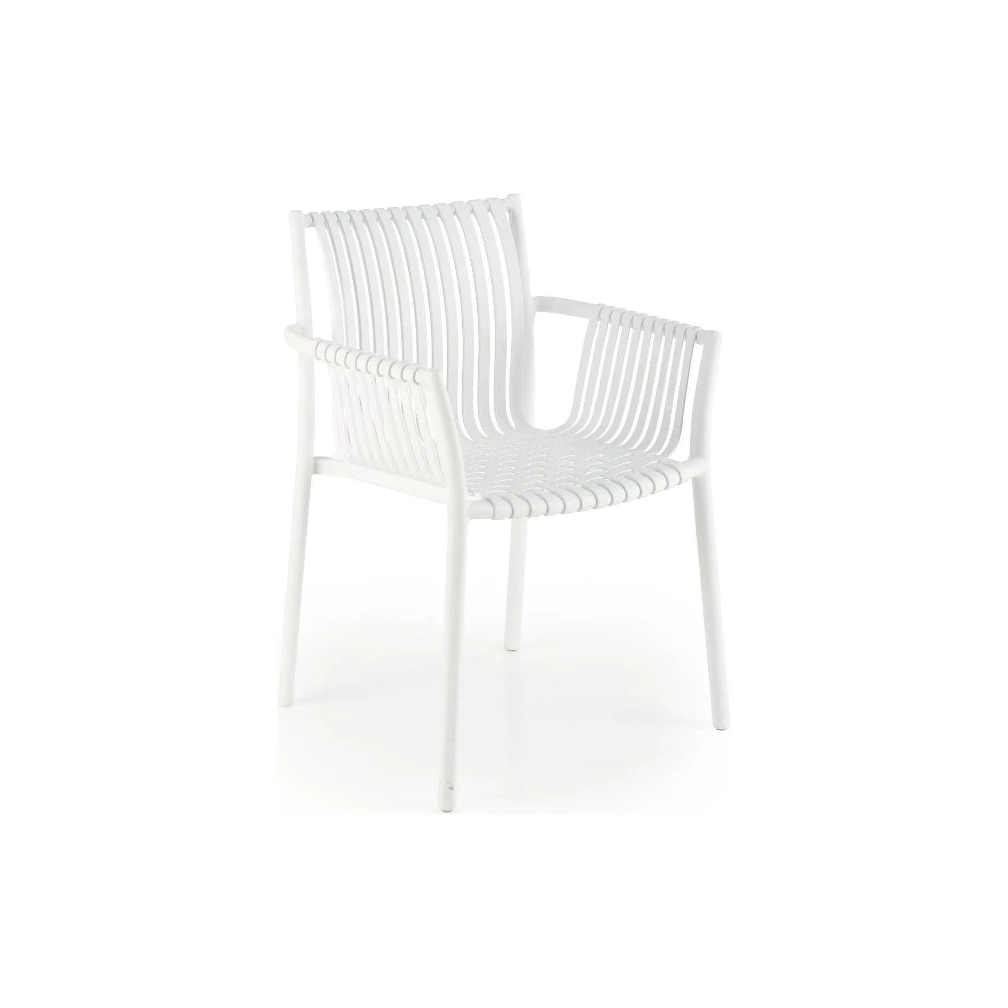 Scaun K492, alb, polipropilena, 60X56X84 cm