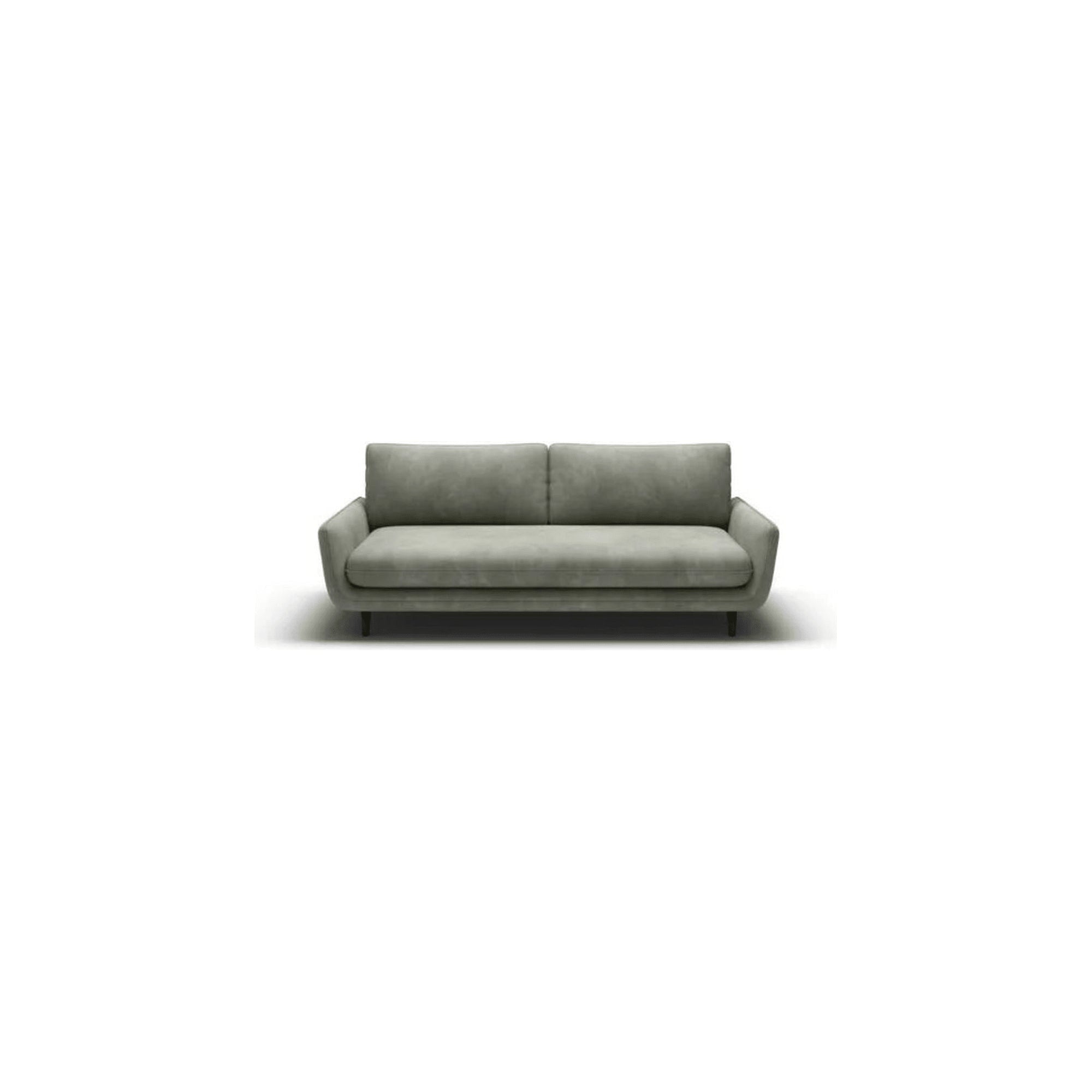 Canapea SOLANO, stofa catifelata gri antracit- Terra 96, Gama Premium, cu lada depozitare, 230x107x85/73 cm