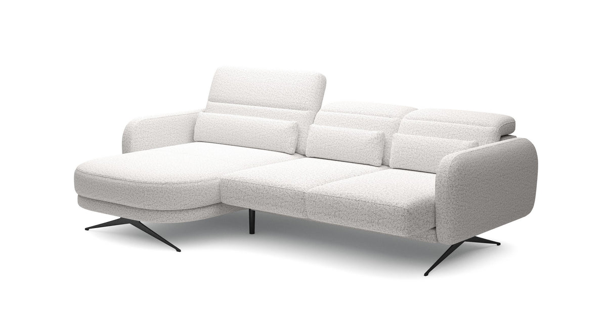 Coltar BARILLO S, personalizabil materiale gama Oferta Avantaj, cu reglaj electric si tetiere reglabile, 261x170x97 cm