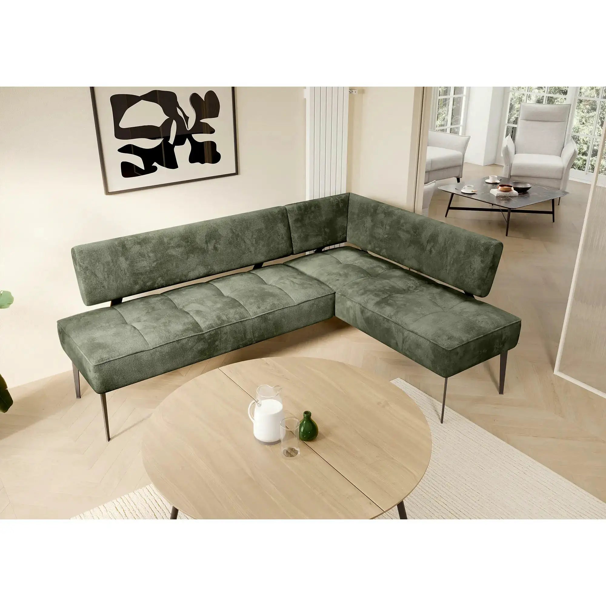 Coltar bucatarie BANCO, personalizabil, 213X164X89 cm