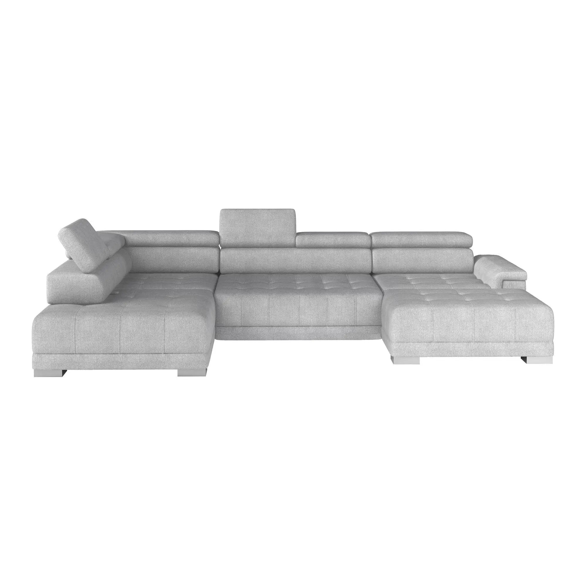 Coltar CAMPO XL, personalizabil materiale gama Oferta Avantaj, cu reglaj electric, 374x220x101 cm