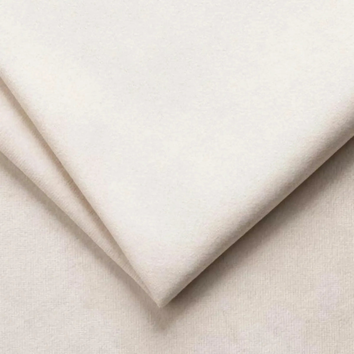 Coltar CANDELO L A, sezlong dreapta, stofa catifelata crem - Salvador 1, 280x218x75 cm