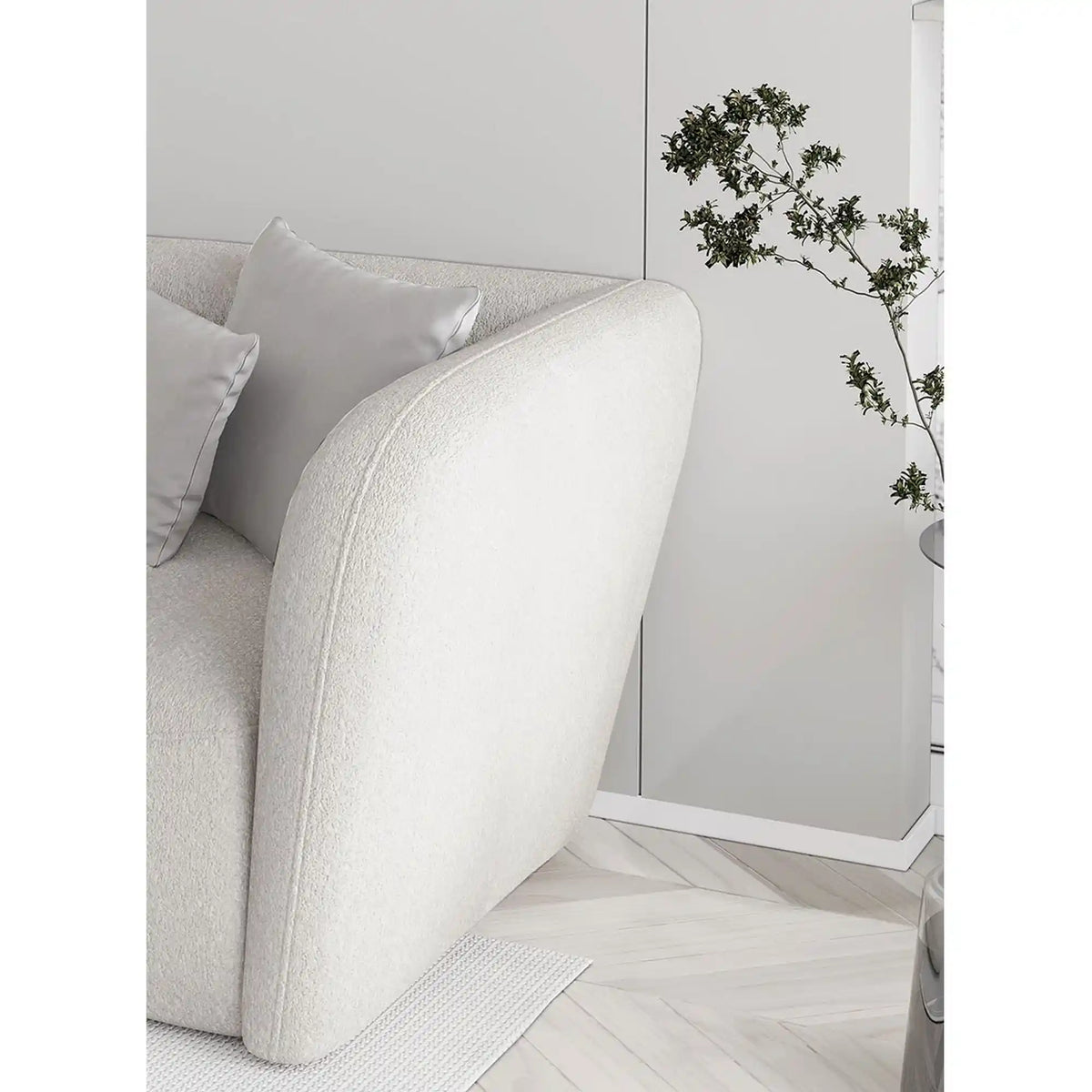 Coltar CANDELO MINI A, personalizabil materiale gama Oferta Avantaj, 308x172x75 cm