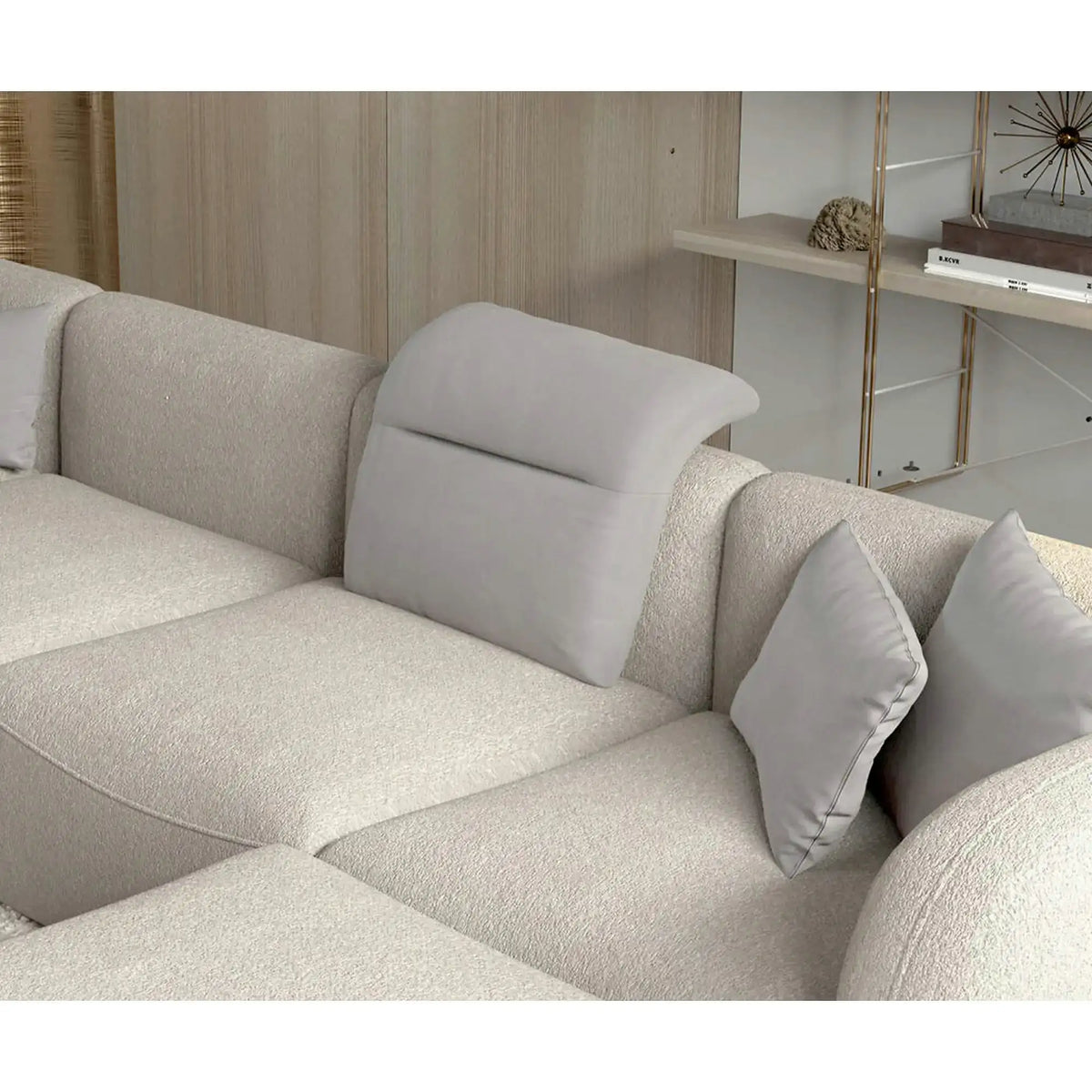 Coltar CANDELO XL A, personalizabil, 372x218x75 cm