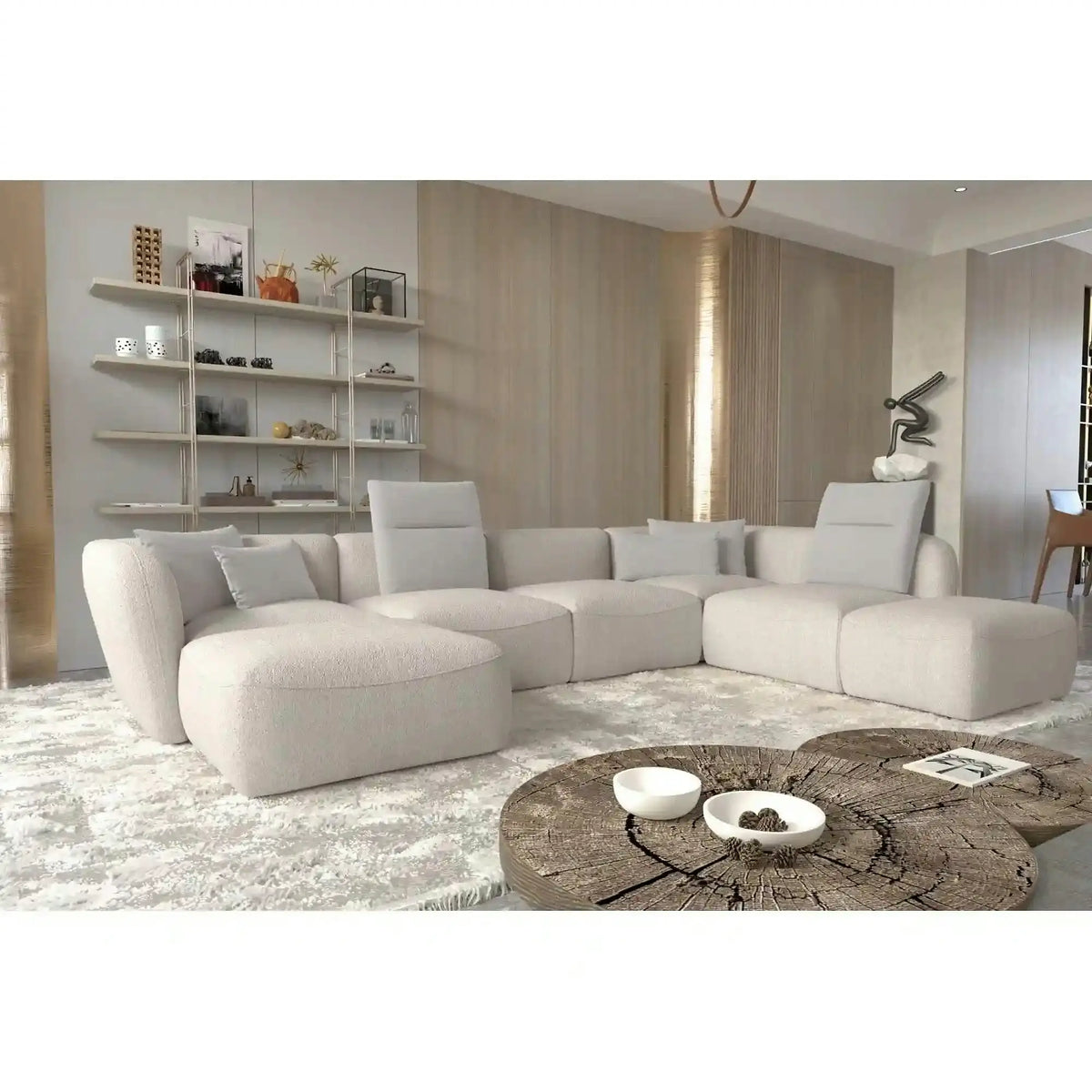 Coltar CANDELO XL B, personalizabil, 382x236x75 cm