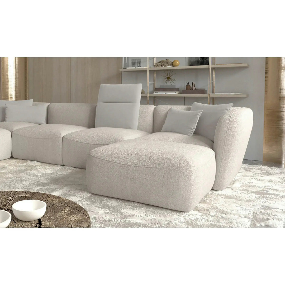 Coltar CANDELO XL B, personalizabil, 382x236x75 cm