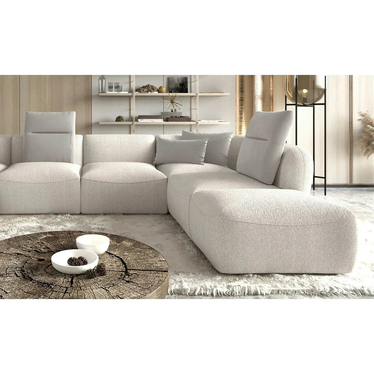 Coltar CANDELO XL B, personalizabil, 382x236x75 cm