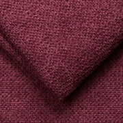 Coltar COLOMBO L, sezlong dreapta, stofa catifelata rosu bordo - Crown 06, cu reglaj electric, tetiere reglabile si lada depozitare, 296x227x103 cm
