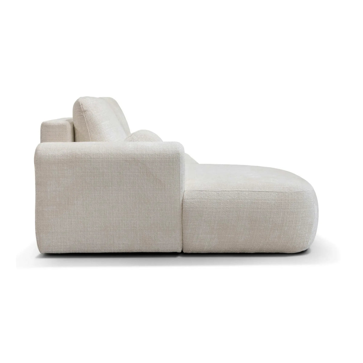 Coltar de living ARIOLA, sezlong dreapta, stofa albastru - Cremona 77, 286x175x88 cm