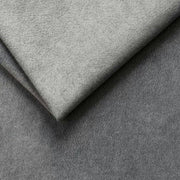 Coltar extensibil 160x200 VANILLA CORNER, sezlong dreapta, stofa catifelata gri - Salvador 14, cu lada depozitare, 303x173x87 cm