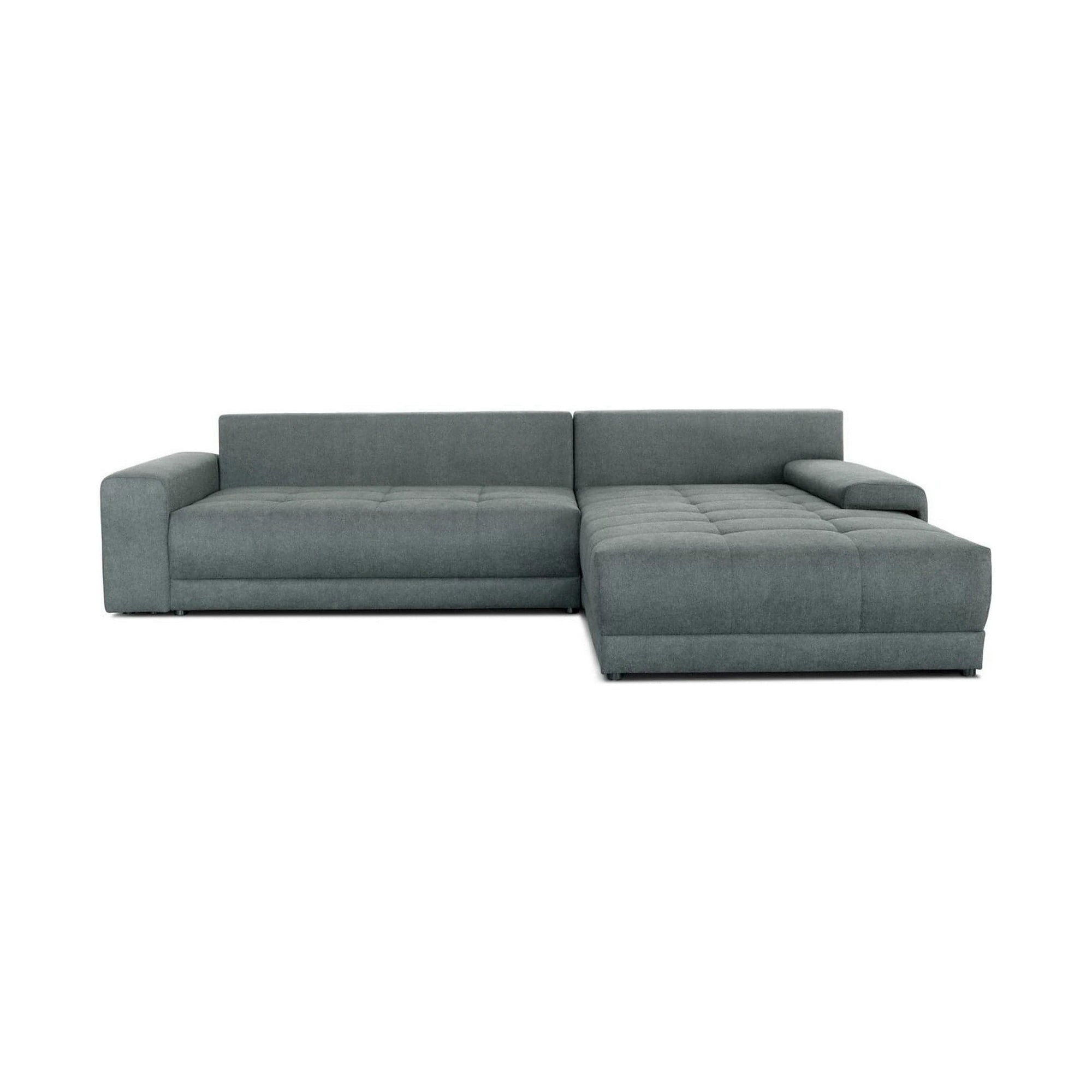 Coltar extensibil ADRIA, universal, personalizabil materiale gama Platinium, cu lada depozitare, 308x213x90 cm